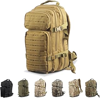 Foxhunter 25L tactical backpack for hiking 1-2 days per soft, Extendable sports backpack for men and women for travel, race, cycling, hunting, skiing, ski.. Discover endless possibilities with DIAYTAR NIGERIA's comprehensive selection and reliable shipping.