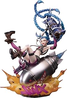 League of Legends: Jinx PVC figurine on scale 1: 7.. Need it fast? DIAYTAR Nigeria ships in just 5 to 8 days nationwide.