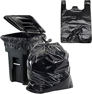 Back bags 50 pieces large bags trash can 40l, 55 x 80 cm, black plastic trash bags, [50 pieces] Basket bags for entrepreneurs, lawn, leaves, outdoor storage (black - L).. DIAYTAR Nigeria brings you closer to everything you need — fast delivery, low costs, and variety.