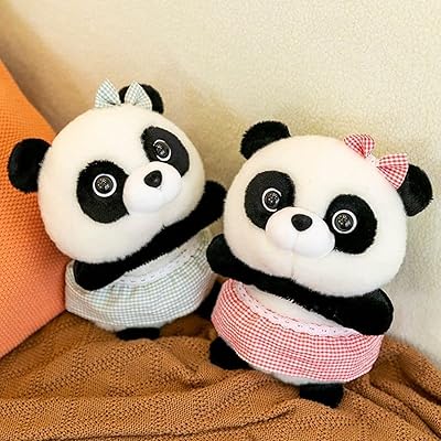 Birthday gifts for children, 2 toys in plush, award -winning children's gifts (Panda).. Shop with confidence at DIAYTAR NIGERIA, where affordability meets reliability in less than 8 days.