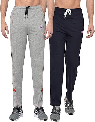 Navy blue and gray junyery pants in men's blue cotton.. DIAYTAR NIGERIA: Where every shopping need is met with affordable prices and reliable 5-8 day delivery.