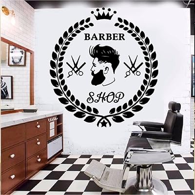 Glass Decoration Wall Stickers for Hairdressing Living Room, Beauty Salon For Hairdressing Salon - 91 x 84 cm.. Shop from Nigeria's largest product selection at DIAYTAR, with budget-friendly prices and swift delivery.