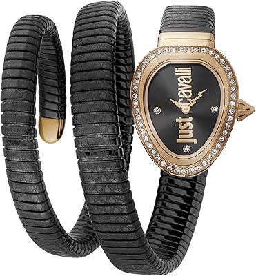 Glam chic snake watch JC1l163m0045 - Analog with quartz in stainless steel coated for women.. Order today, receive in days — DIAYTAR Nigeria makes it possible.