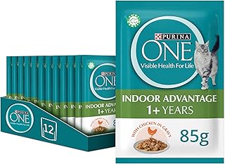 Purina One Wet Cat Indoor Advantage with Chicken 85 g Package of 12.. Everything you need is just a click away with DIAYTAR Nigeria — shop now and receive your order in days.