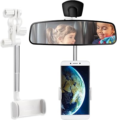 FRENDA Mobile phone support for 360 degree rear view mirror universal car and GPS support.. Unlock endless possibilities with DIAYTAR NIGERIA's affordable marketplace and reliable delivery service.