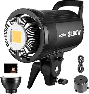 GODOX SL -60W 60W 5600¡ à300K LED video lamp with Bowens Mount Continuous Light - White Version.. Discover the perfect shopping experience with DIAYTAR NIGERIA's vast selection and prompt delivery service.