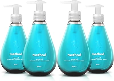 Hand wash Method Waterfall 354 ml Package of 4.. With DIAYTAR Nigeria, shopping online is easy, affordable, and fast.