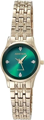 Armontron Women's Watch with original bracelet inlaid with crystals.. DIAYTAR NIGERIA brings the marketplace to every Nigerian home with affordable prices and quick delivery.