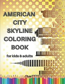 Coloring book on the roofs of the American city for children and adults.. The smarter way to shop online in Nigeria is through DIAYTAR Nigeria.