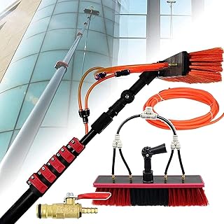 Cleaning brush for solar panels (3-12 m) window kit with extension.. DIAYTAR NIGERIA makes quality accessible with low prices and reliable 5-8 day nationwide delivery.