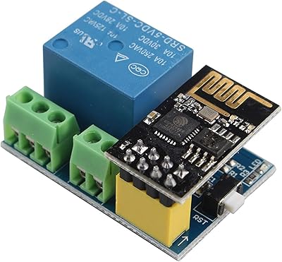 UIOTEC ESP8266 ESP-01S WiFi 5V controller for Arduino ESP01S phone application.. DIAYTAR NIGERIA brings affordable products to every doorstep with our reliable 5-8 day shipping.
