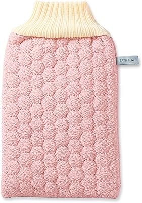 KDK exfoliating shower gloves, exfoliating gloves for the body in luffa for women and men. (1pc hexagon pink).. Shop with purpose at DIAYTAR NIGERIA and receive your purchases at unbeatable prices within the week.