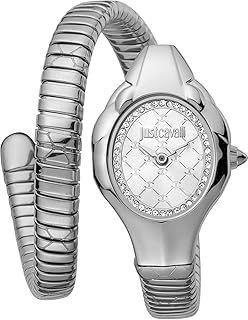 Women's Serpenti Corto Silver Movement Quartz Quartz.. DIAYTAR NIGERIA: Where affordable shopping meets reliable nationwide delivery in less than a week.