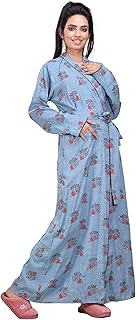 Klima Woman Long Sleeves XL/2XL Mixed cotton Cotton/Homemade Coat/Night Dress/Maternity Dress.. DIAYTAR NIGERIA delivers value, variety, and convenience with our nationwide 5-8 day shipping.