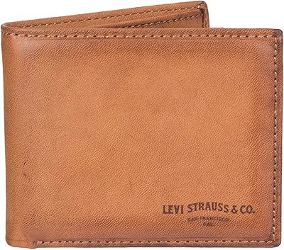 Leather wallet with fine design and large capacity with wireless signal blocking technology to protect your RFID credit cards from Lee Weiss.. Fast. Reliable. Affordable. DIAYTAR Nigeria is all that and more.