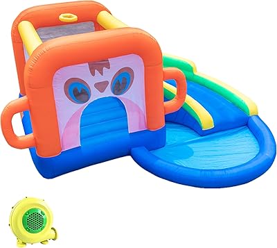 Taesedi inflatable house 30 cm L x 20 l 15 h castle with blower.. Experience the convenience of one-stop shopping with DIAYTAR NIGERIA's diverse and affordable marketplace.