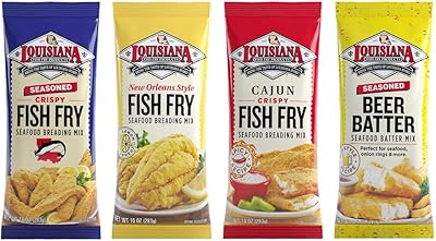 Gift box with Louisiana fish (package of 4) - seasoned fish fries, New Orleans style with lemon fish fries, Cajun fish and mixture of beer.. Shop easy, pay less, get it fast — with DIAYTAR Nigeria.