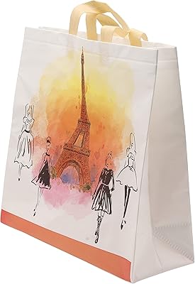 Bag of Royalford Non -woven RF11319 Ecological, reusable and versatile Light and durable Design Bag Reinforced, Orange, Orange bags.. DIAYTAR NIGERIA: Your partner in affordable online retail with reliable delivery across the nation.
