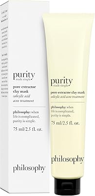 Mask with exfoliating clay for philosophy pores purity made simple, 2.5 oz.. DIAYTAR NIGERIA: Where smart shoppers find everything they need at prices they can afford.