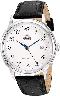 Orient for men's watch \ "Bambino 5 Edition \" Automatic/Japanese manual.. Enjoy low prices, wide selections, and reliable delivery with DIAYTAR Nigeria.