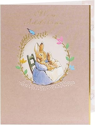 Greeting card for new cute birthday rabbit stone.. Shop from our extensive catalog at DIAYTAR NIGERIA and enjoy doorstep delivery in just 5-8 days.