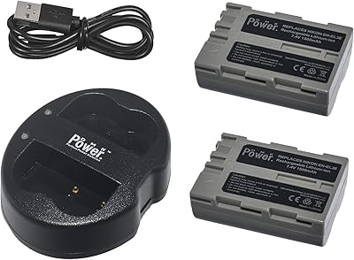 DMK Power En-el3e replacement battery (2 rooms) and USB double charger for Nikon D50 D70 D70S D80 D90 D100 D200 D300 D300S D700 D900.. With DIAYTAR Nigeria, you can browse through thousands of items at the best prices. Place your order today and receive it in less than a week.