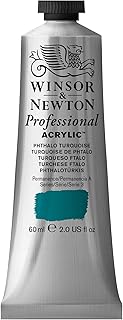 Professional acrylic painting Winser & Newton, 60 ml tube, Turquoise Phtalo.. Your complete e-commerce solution, DIAYTAR NIGERIA offers variety and value with nationwide shipping.