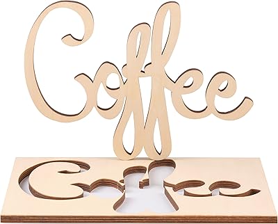 Way of Hearts - Wooden coffee panels for coffee room decoration - Rustic wall decoration - Farm kitchen decoration - Vintage kitchen wall decoration - Kitchen wall decoration, natural plywood 9.45 "x 6.9".. Experience the ease of modern shopping with DIAYTAR NIGERIA's vast selection and quick delivery service.