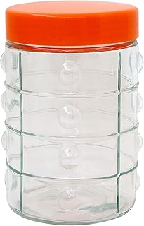 Harmony glass jar 1200 ml 11.5 x 17 cm, matching colors.. Everything you need is on DIAYTAR Nigeria — just a click away.