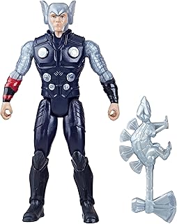 Marvel Mech Strike Thor Machasaurus figurine, 4 inches, with weapons accessory, Marvel toys for children aged 4 and over.. DIAYTAR NIGERIA: Where every shopping need is met with affordable prices and timely delivery.