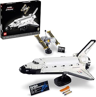 Iconz Nasa Lego Space Shuttle Discovery 10283 Model Construction Kit - Spatial vessel kit with hubble telescope, detailed display for home or office decoration, gift idea for adults.. Quality and convenience delivered — shop DIAYTAR Nigeria now.