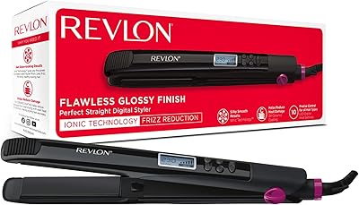 Revlon RVST2165 Impeccable digital straightener with shiny finish with ion technology.. Spend less, get more — that’s the DIAYTAR Nigeria promise.