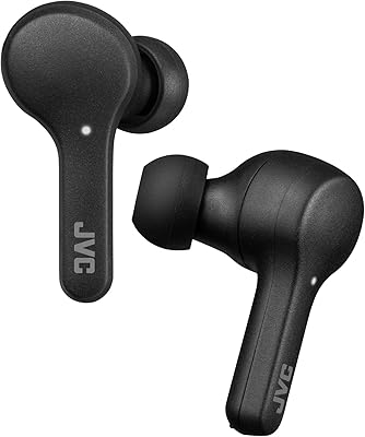 Headphones JVC Jammy True Wireless, Bluetooth 5.0, Waterproof (IPX4), long battery life (up to 3 p.m.) - Haa7tb (black).. DIAYTAR NIGERIA delivers happiness in 5-8 days with our affordable and diverse product range.