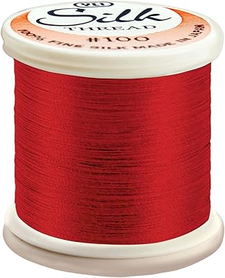 Silk wire 100 W 200 m - bright red (pack of 5).. Experience the simplicity of DIAYTAR NIGERIA's extensive marketplace with delivery within 8 days.