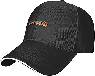 Overlord Cap Overlord Hat, trucker cap of the animated series, baseball cap adjustable for men and women, dad cap hip hop unisex black, sun and sunscreen retro American, black, one waist.. DIAYTAR NIGERIA brings affordable shopping to your fingertips with reliable delivery in less than 8 days.