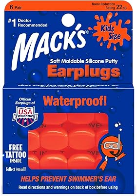 Max Soft Max earplugs for children - pack of 6 pairs - Orange.. DIAYTAR NIGERIA: Where affordability meets variety in Nigeria's most comprehensive online marketplace.
