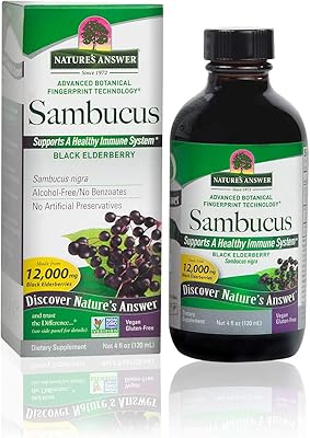 Original drink at Sambucus Nature's Answer 120 ml.. DIAYTAR NIGERIA: Revolutionizing how Nigerians shop with affordable prices and prompt delivery services.