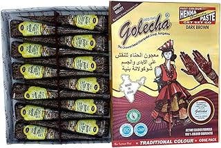 Dark brown henna cone, temporary tattoo, body art, 12 cones box.. DIAYTAR NIGERIA brings the nation's largest product catalog to your doorstep at prices you'll appreciate.