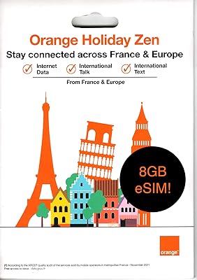 European SIM 8 GB 14 days Orange, 30 minutes of calls + 200 SMS worldwide scan the QR code and use it instantly!.. DIAYTAR NIGERIA: Putting quality products within reach of every Nigerian through our affordable marketplace.