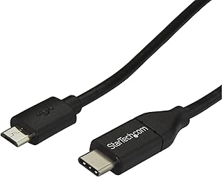 Startc cable. com USB C to micro USB - 3 feet / 1 meter - USB 2.0 cable - Micro USB cord - micro USB C cable - USB 2.0 Type C (USB2Cub1m), black.. Shop with purpose at DIAYTAR NIGERIA and discover a world of products at budget-friendly prices.