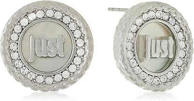 Just Cavalli Jcer01063100 Earrings for Women Silver Color, Stainless Steel, Cubic Zircon.. DIAYTAR NIGERIA: Your trusted partner for affordable online shopping with reliable delivery timeframes.