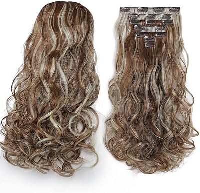 Top 7 Synthetic hair extensions with real appearance clips for women, set of long and elegant wedding posts, inexpensive, seamless, for sale (130g per set).. DIAYTAR NIGERIA makes every shopping desire a reality with affordable prices and delivery in 5-8 days.