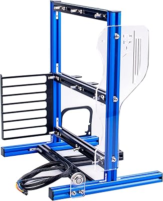 Atx mini atx aluminum housing frame with open frame, mini atx computer housing graphics card, outdoor computer housing support (blue.. DIAYTAR Nigeria offers great deals, a huge product variety, and delivery in under a week.