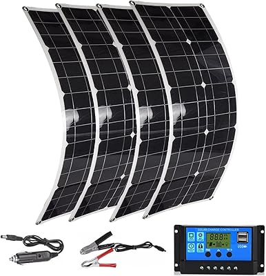 Flexible solar panel kit (100W 200 W 300W 400W 500W 600W) + 40A controller, portable solar panel with 12V USB power supply for motorhome/roof/boat/car/campsite, ultra-light/ultra end/waterproof, 4x100w.. Nigeria's most loved e-commerce platform delivers affordable shopping solutions to your doorstep.