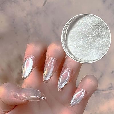 Transparent pearl powder for nails transparent powder for rainbow nails chameleon.. Experience hassle-free shopping with DIAYTAR NIGERIA's user-friendly platform and prompt delivery service.