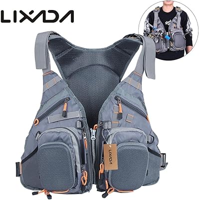 3 -in -1 mesh fishing vest and breathable backpack for outdoor fishing, safety life jacket for fishermen, swimming, sailing, booming, kayak.. Experience shopping without compromise at DIAYTAR NIGERIA, with vast selection and quick delivery.