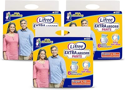 Liveri Super Absorb Large pants (10 parts) Adult layers (3) 1 unit package.. DIAYTAR NIGERIA revolutionizes online retail with our extensive selection and dependable shipping service.