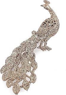 A peacock -shaped decoration piece, size 7 x 19 cm, of Emirates - Or.. DIAYTAR NIGERIA: Your affordable gateway to thousands of products delivered within a week.