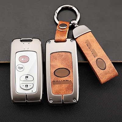 【TTQK】 Key box, metal cover compatible with Toyota Colos 13th generation Ruiz Crown Prado Camry 【Vintage Brown】.. Experience the ultimate in shopping convenience with DIAYTAR NIGERIA's vast catalog and 5-8 day delivery.