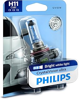 Brilliant white philips front lamp 12362cvb1 H11 Crystal Vision Ultra Expression.. DIAYTAR NIGERIA: Where affordability meets variety, with thousands of products delivered in less than 8 days.